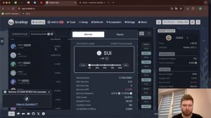 DeFi марафон с 2000$! Используем 2 стратегии в Sui, сколько получится заработать?