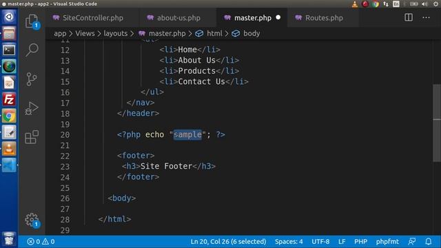 Learn CodeIgniter 4 Tutorials in Hindi - #6 - Concept of Master Layout for View Files