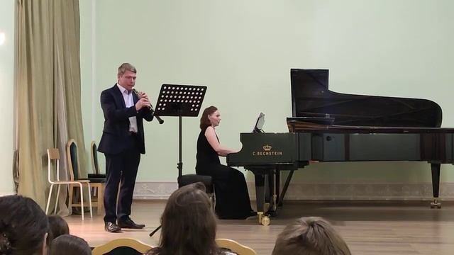 Семён Заборин. Вариации для гобоя и фортепиано (2020). Памяти С.Слонимского