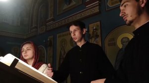 Положи, Господи, глас 7.  Стихи по чину на Господи воззвах