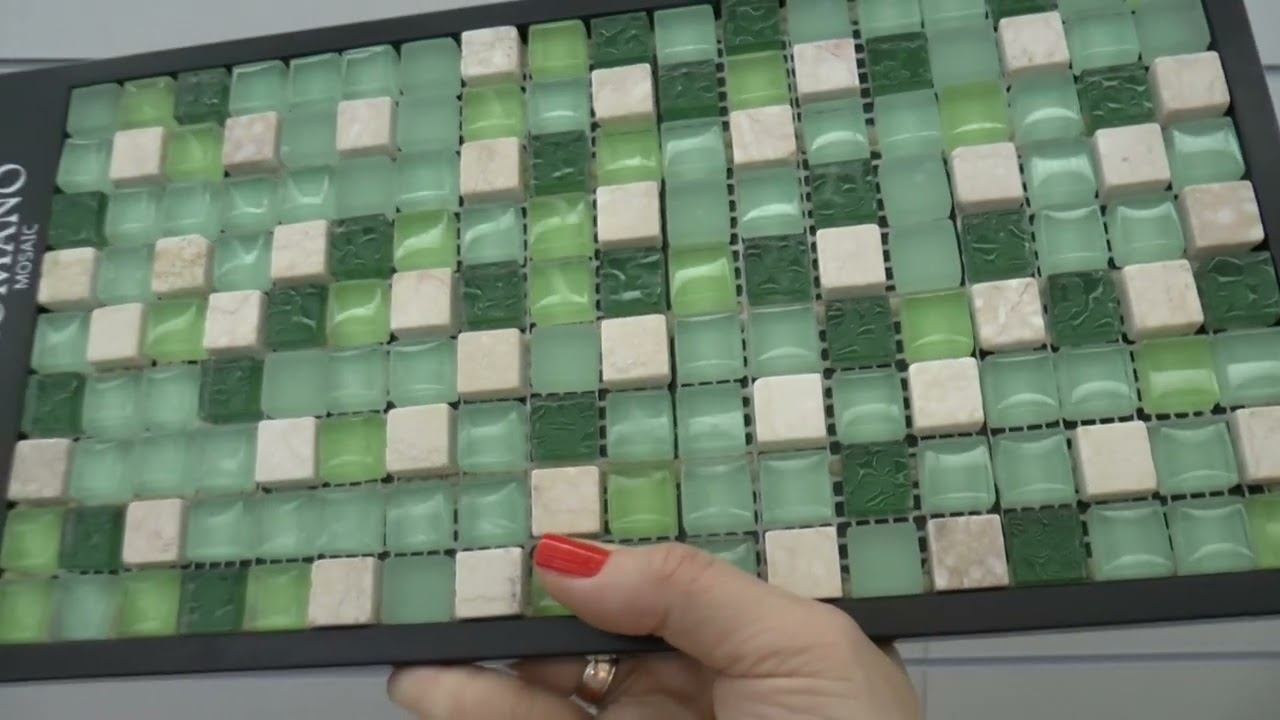 Мозаика из стекла и мрамора артикул 76237. Распродажа остатков смотреть онлайн