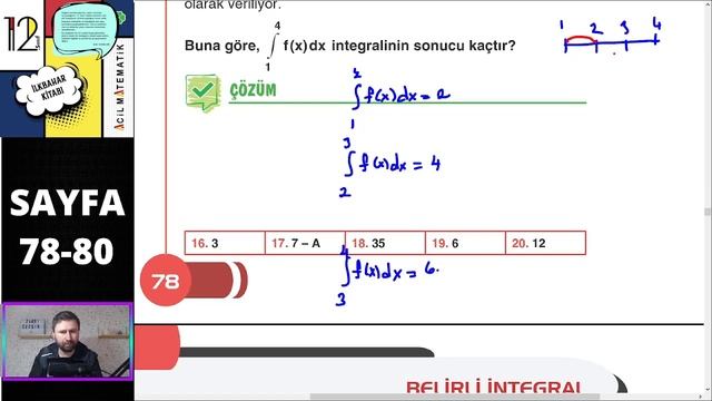 Acil Matematik İlkbahar Kitabı 12.Sınıf 💥 Belirli İntegral 📌Ayt Matematik смотреть онлайн