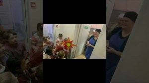 Колядки в садике 2025,Ева.