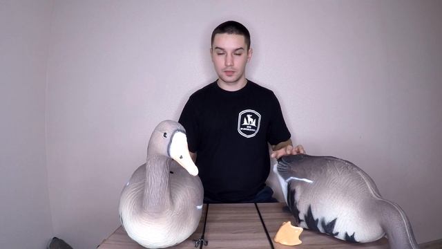 Чучела белолобого гуся SOFTPLAST 3D и North Way S-XPE