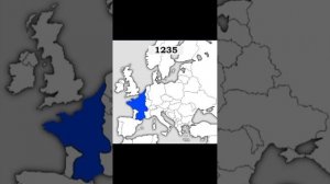 История Франции на карте