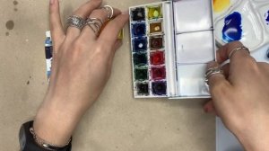 Способы хранения акварельных красок