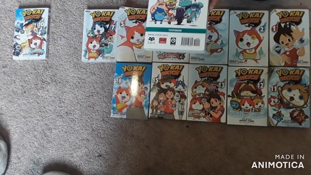 MY 150$ YOKAI WATCH MANGA COLLECTION!!!