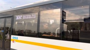Автобус ЛиАЗ-5292.65-03 2024 следует по маршруту 367п ”ЖК Пригород Лесное - м. Домодедовская”