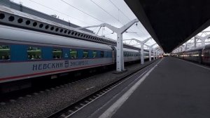 Невский Экспресс! Отправление ЭП20-016 с поездом №747/748 Санкт-Петербург - Москва!