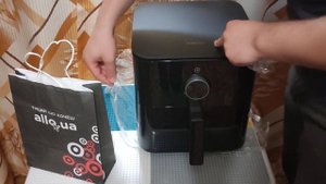 Розпакування Мультипіч Xiaomi Mi Smart Air Fryer MAF10 Black (6.5L) з allo.ua