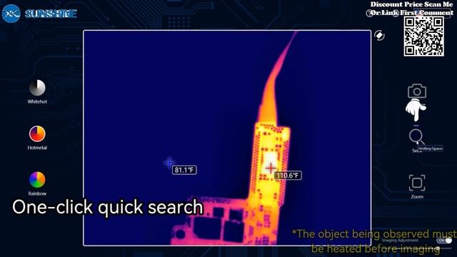 SUNSHINE TB-03S Mini Infrared thermal imaging Review Aliexpress