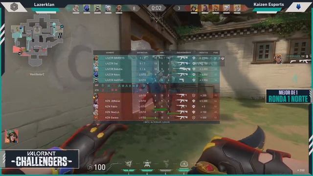 LAZER KLAN VS KAIZEN | SEMIFINAL GROUP A | VCT LAN STAGE 1 : CHALLENGER 2 смотреть онлайн