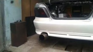 Galant vr-4 garett gt35 звук выхлопа