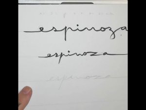 Self Branding - Espinoza Logo Drawing