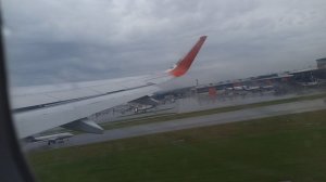Взлет Airbus A320 Москвы - Казань | Рейс SU1190 а/к Аэрофлот / Самолет взлетает из Шереметьево
