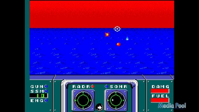 Poseidon Wars 3-D (1988) [Sega Master System]