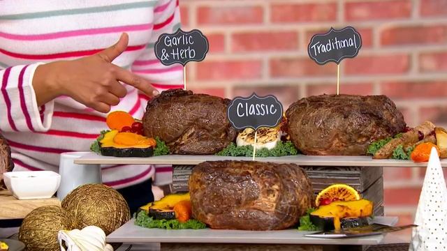 Kansas City Steak Co. 4.5lb Prime Rib in Choice of Flavor on QVC смотреть онлайн