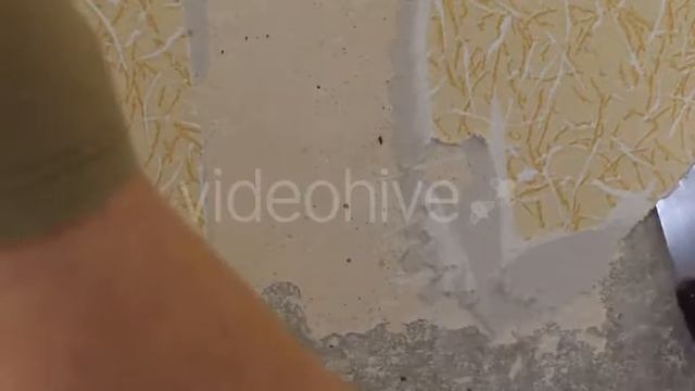 Peeling Wallpaper On Drywall - Stock Footage | VideoHive 15125676 смотреть онлайн