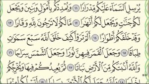 Читаю суру Нух ( 71) один раз от начала до конца #