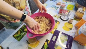 Клюквенно-апельсиновое печенье