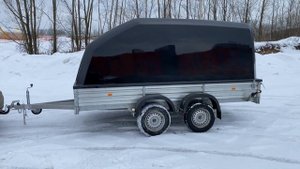 Прицеп МЗСА 817736 с чёрной крышкой