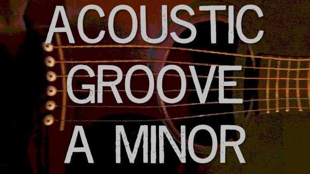 Epic Acoustic Groove Backing Track - A Minor (Dorian Mode)