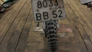 KAYO T2 250 ENDURO 21/18 (2022). Укорот подножки, наварка увеличенного подпятника.