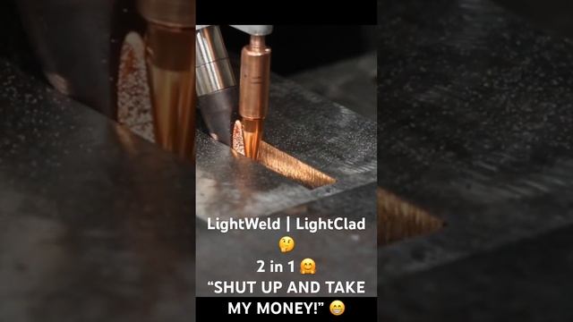 LightWeld | LightClad #lightweld #lasercladding #cladding #лазер #лазернаянаплавка #welding #сварка