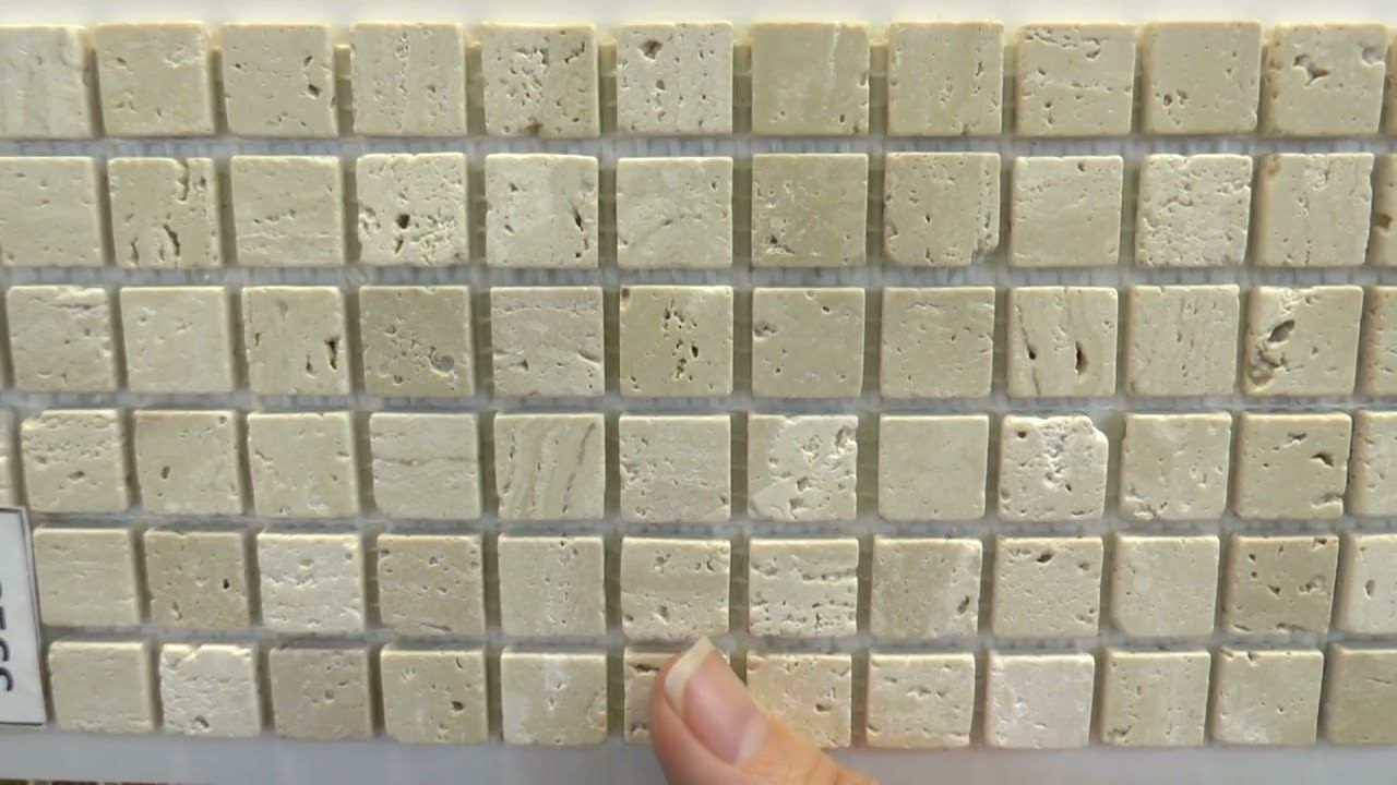 Мозаика из травертина артикул 35185 смотреть онлайн