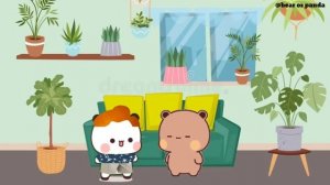 Dabba chala gaya (part-5) bubu dudu l bear or panda l peach goma l milk mocha l panda bear l anime