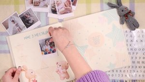 Фотоальбом детский для новорожденных