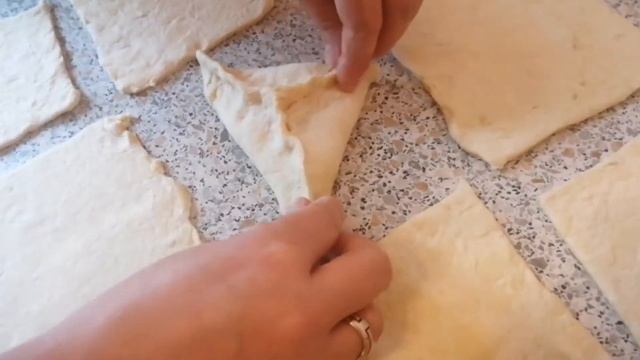 Самса из слоённого теста. Просто, вкусно. смотреть онлайн