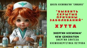 КОСМОЭНЕРГЕТИКА. Хутта Канал «Скрытые причины заболеваний»