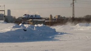 черниковка уфимский дрифт .рев мотора гонки по льду. сами авто.2025 г январь