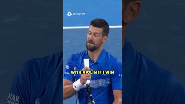 Djokovic's NEW Celebration