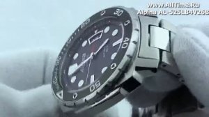 Мужские наручные швейцарские часы Alpina AL-525LB4V26B
