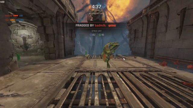 Cutting it close // Quake Champions TDM