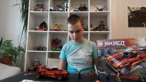 Сборка и обзор LEGO NINJAGO 71737 Ниндзя-перехватчик X-1