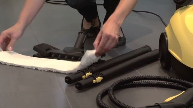 Пароочистители Karcher – уборка пола в ванной