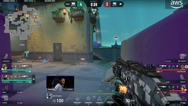 PRX CGRS 3K in a 2v4 against NRG Esports | VCT Masters Tokyo смотреть онлайн