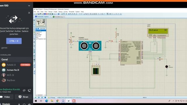 DISTANCE MEASUREMENT USING ULTRASONIC SENSOR HC-SR04 смотреть онлайн