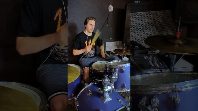 Сбивка, которая уберёт квадратность новичку  #drummer #барабаны #drums