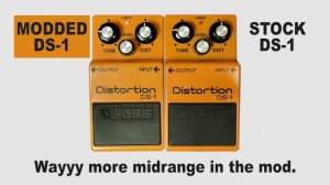 Boss DS-1 Mod: MOSFET and Tone Capacitor