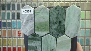 Мозаика из натурального камня артикул 40352