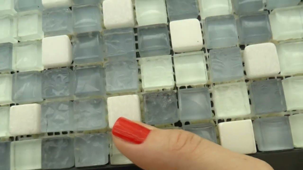 Мозаика из стекла и мрамора артикул 76241. Распродажа остатков смотреть онлайн