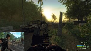 Отрываемый пулемёт и нож а с эми ракетами....Crysis 1 Моды Dunn mod