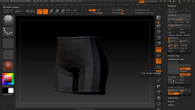 How to Export Normal Maps from Zbrush 4 (720p)