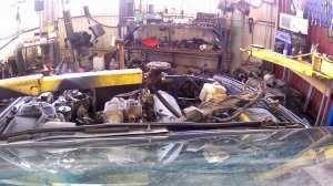 Тачка со свалки: BMW E32 Установка двигателя M30B35