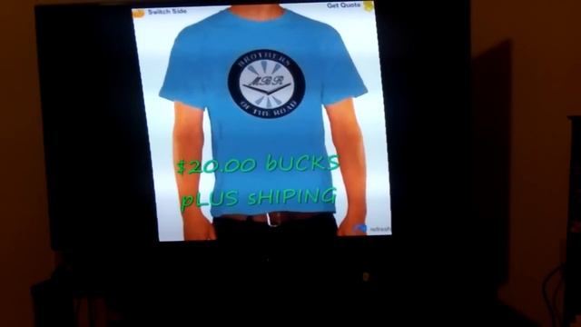 Preview my Samsung 55 inch led smart tv, Buy MrBlueRoads TEE Shirt