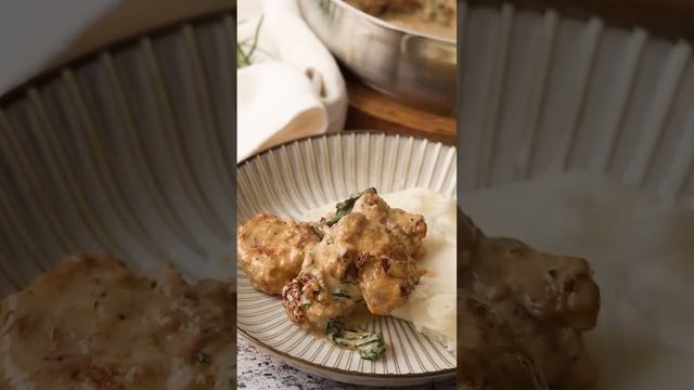 Creamy Pork Tenderloin Medallions #dinner #easyrecipe смотреть онлайн